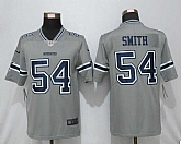 Nike Cowboys 54 Jaylon Smith Gray Inverted Legend Limited Jersey,baseball caps,new era cap wholesale,wholesale hats